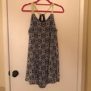 Patterned swing dress